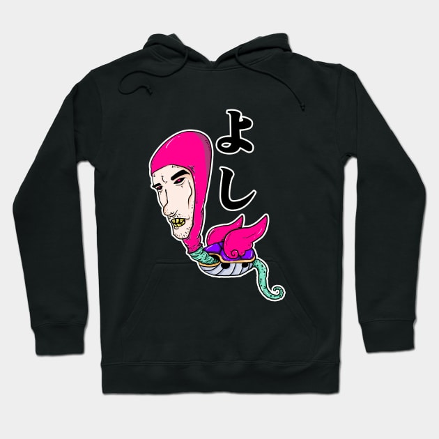 Pink guy Hoodie by Freakdeath